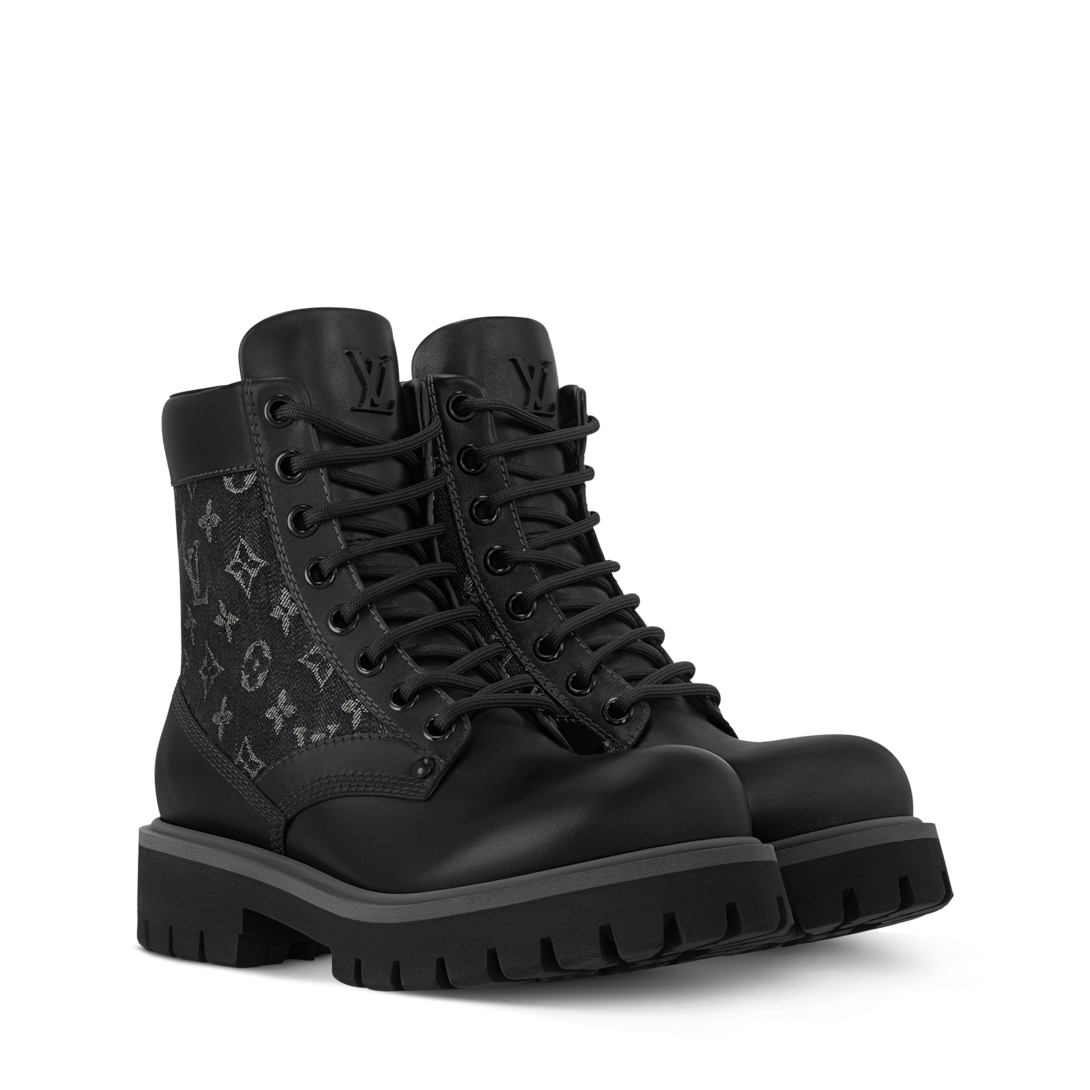 Vuitton Men Combat Boots Louis Vuitton Winter Boots LV Boot Ranger